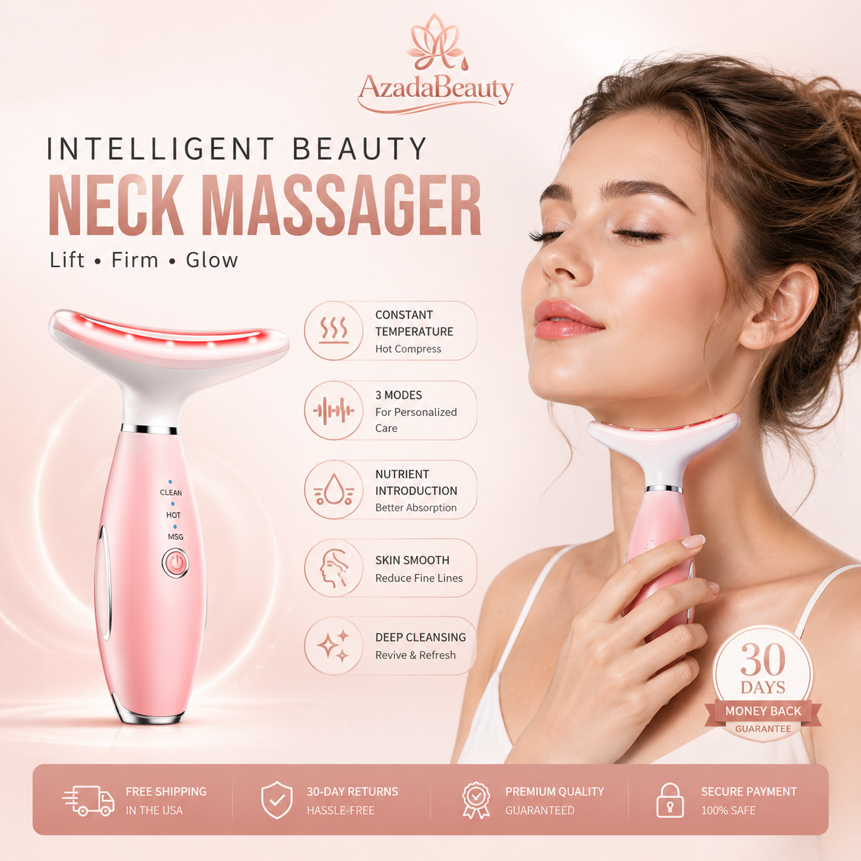 EMS Neck Lifting & Sculpting Device