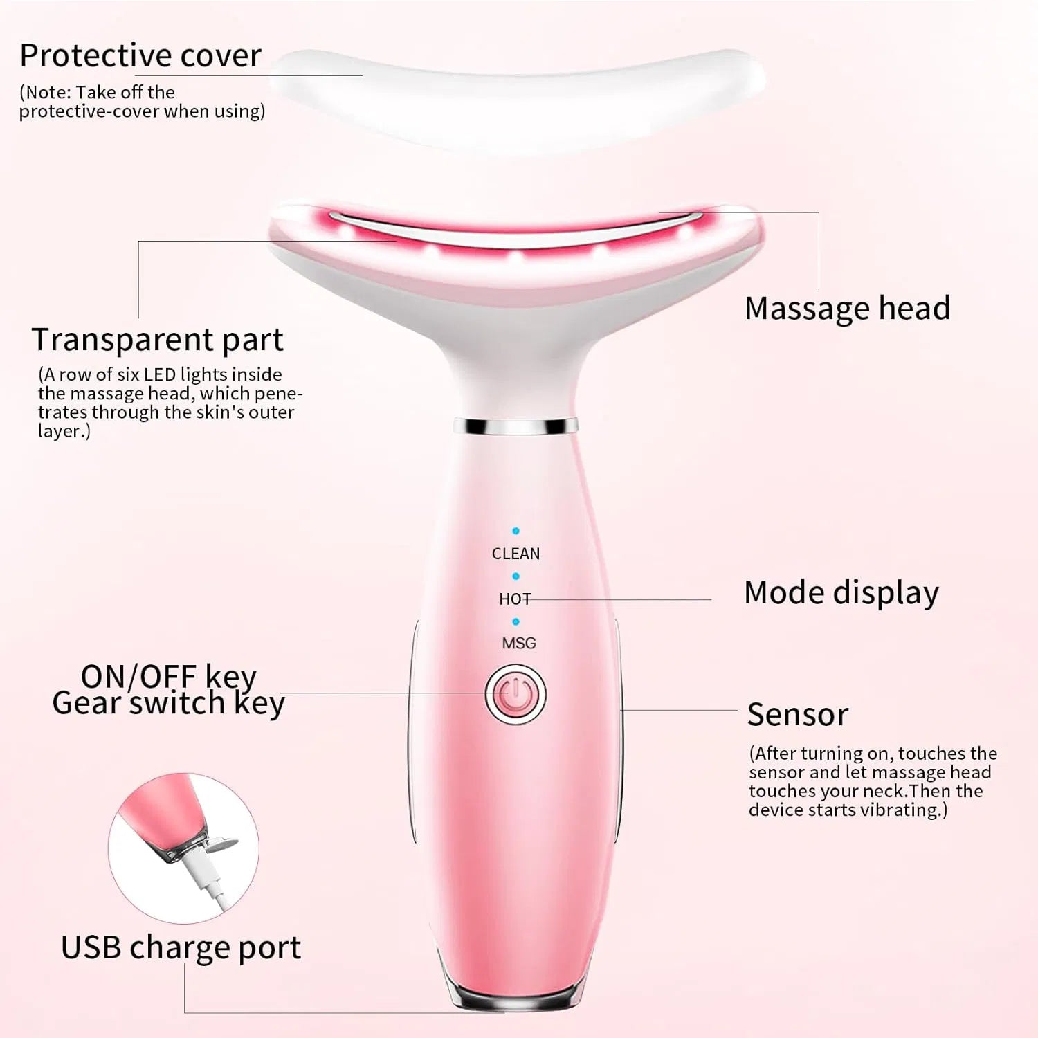 EMS Neck Lifting & Sculpting Device