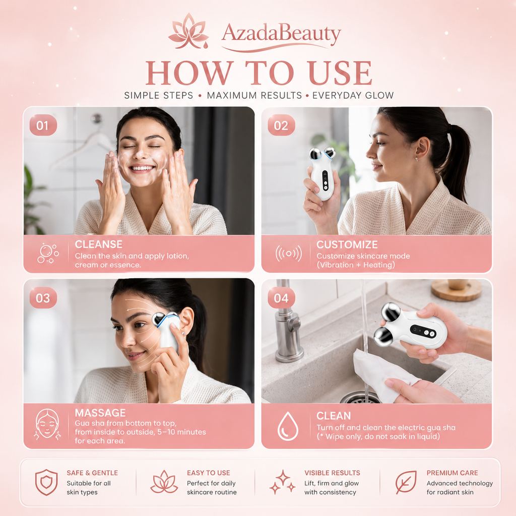 Microcurrent Facial Sculpting Device